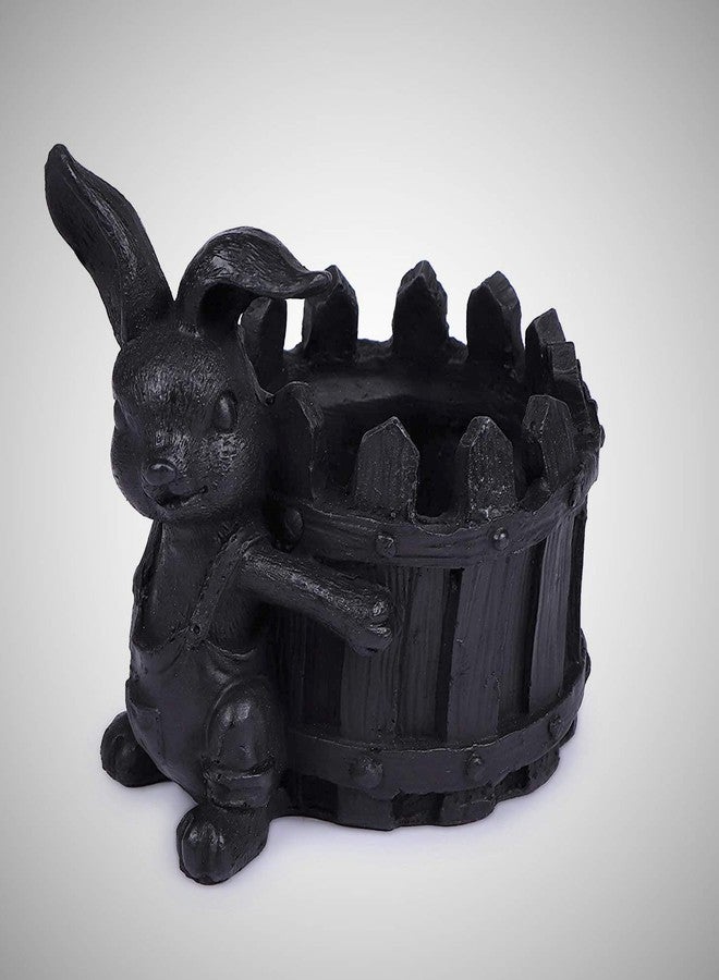 Inara Creation Rabbit Ashtray - Black - Image 1