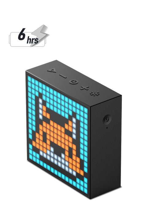 Divoom Timebox-Evo Pixel 16x16 Art Bluetooth Speaker Black