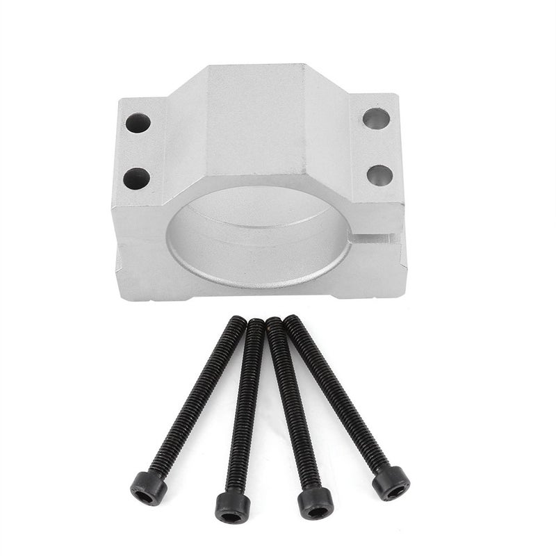 52MM Spindle Motor Mount Bracket Clamp For CNC Engraving Machine And 3D Printer Durable Sand Finish Cast Aluminium - Image 3