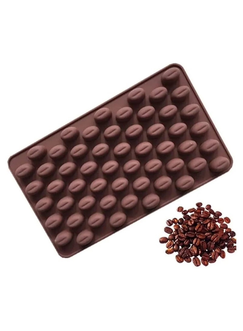 Brown coffee bean shaped chocolate bars - Image 2