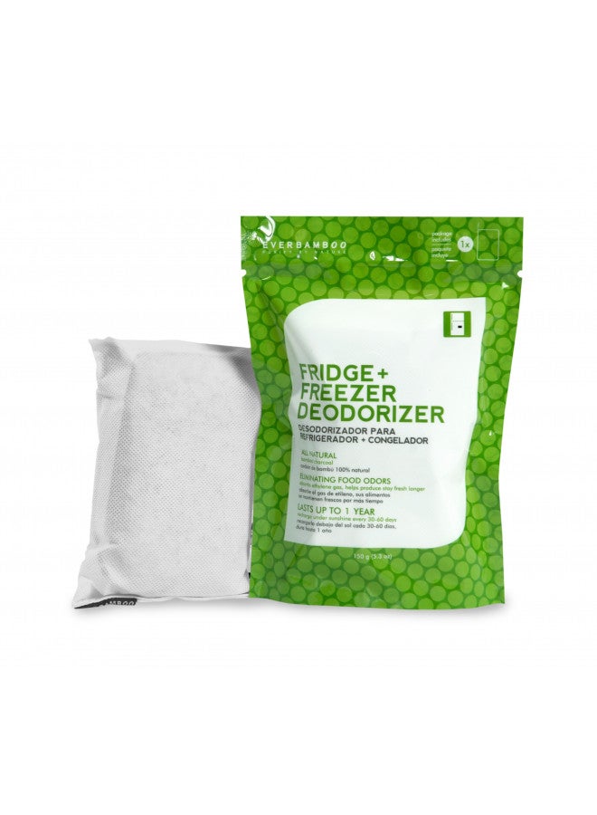 Ever Bamboo Fridge & Freezer Deodorizer w/All Natural Bamboo Charcoal. Are your LEFTOVERS becoming LEFTODORS?