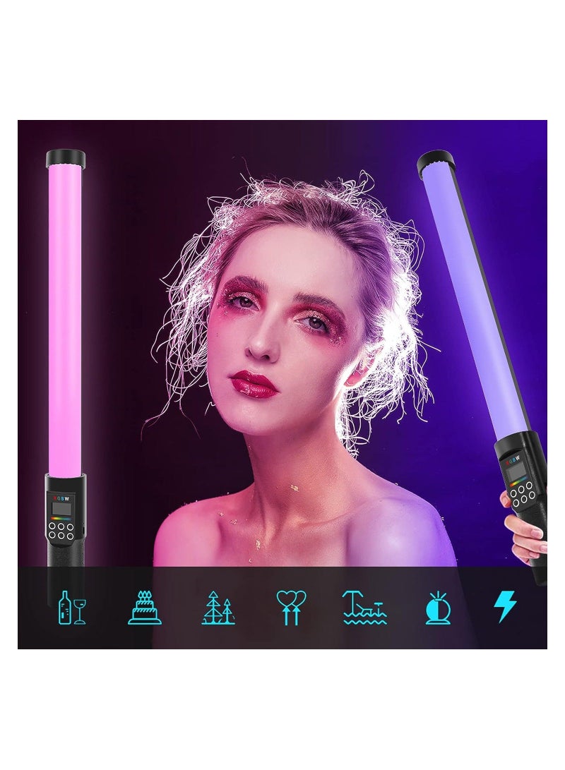 Jmary Handheld RGB Tube LED Video Light With Lighting Effects Built-in Battery For Vlog Live Streaming Product Portrait Photography - Image 4