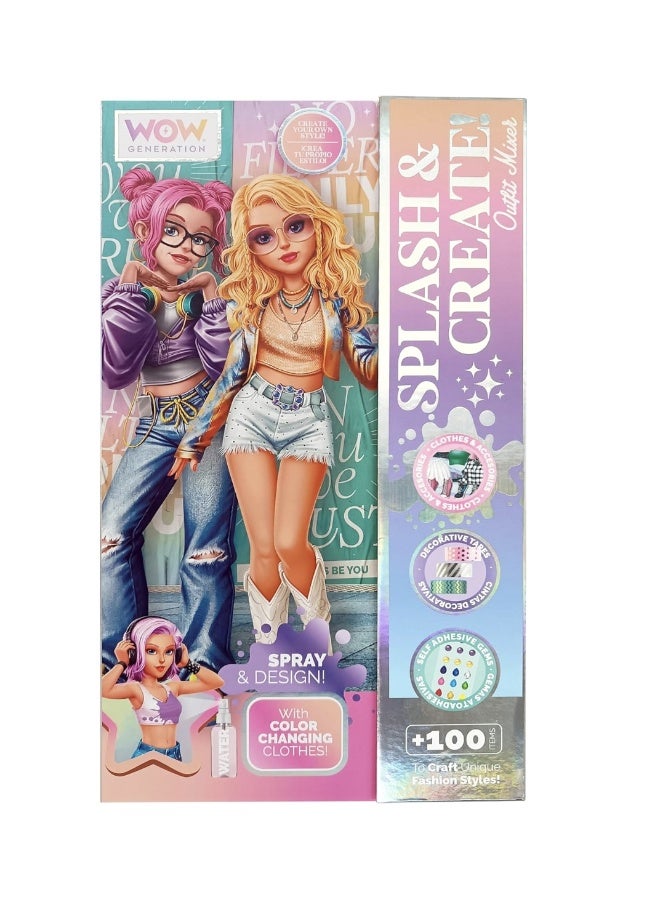 WOW Generation مجموعة WOW Generation Splash and Create! لمزج الملابس - Image 1