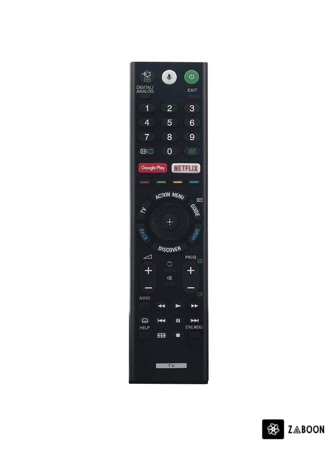 Zaboon Smart Remote control For Led And Smart TV Black