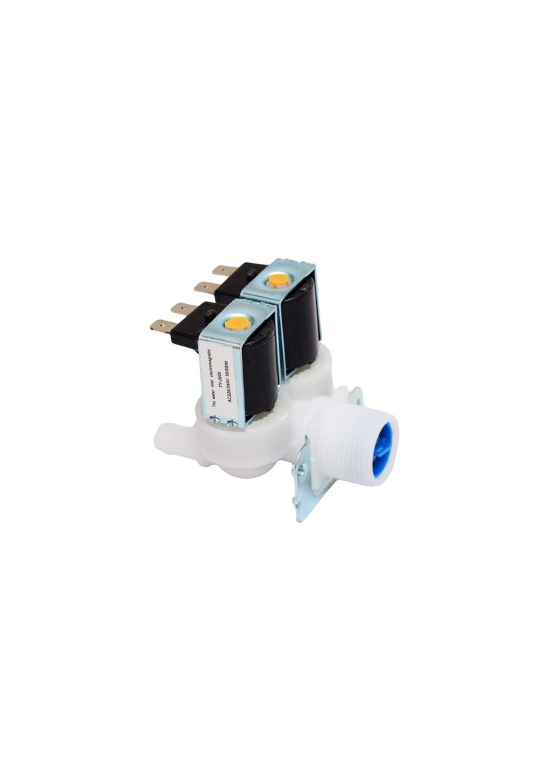 Washing Machine Dishwasher Single Port Solenoid Valve with 3/4 Inch Thread Inlet 220/240V Serves To Pass Water Into The Powder Receptacle Of The Washing Machine 2WAY TYJ805  - Image 3