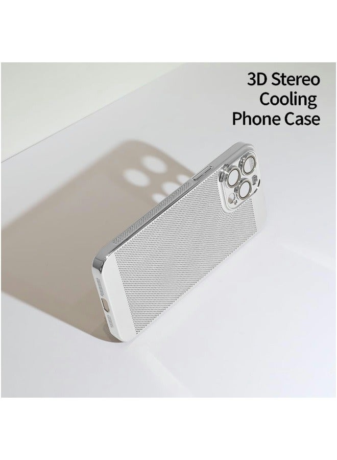 شيبشيب غطاء هاتف بتقنية تبديد الحرارة بالكهرباء لآيفون 14 برو، حامي جديد بتقنية تبديد الحرارة مع طلاء وفتحات دقيقة لغطاء الآيفون، غطاء هاتف مع طلاء فيلم العدسة الكريستالي. - Image 3