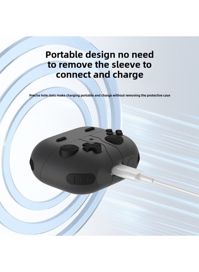 Protective Cover For Samsung Galaxy BUDS3 Game Machine Buds3pro Earphone Case Liquid Silicone Soft Case-Color:Pine Green-Model:Samsung Galaxy Budslive/buds2/budspro/buds2pro/buds Fe - Image 4