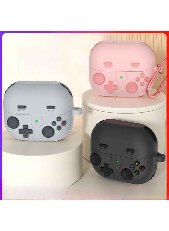 Protective Cover For Samsung Galaxy BUDS3 Game Machine Buds3pro Earphone Case Liquid Silicone Soft Case-Color:Pine Green-Model:Samsung Galaxy Budslive/buds2/budspro/buds2pro/buds Fe - Image 2