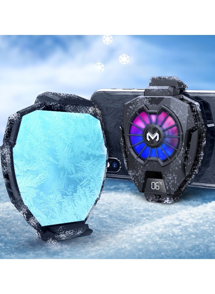Memo MEMO DL-05 Mobile Phone Radiator Temperature Display Semiconductor Mobile Cooler For PUGB Gaming Universal Phone Cooler  - Image 2