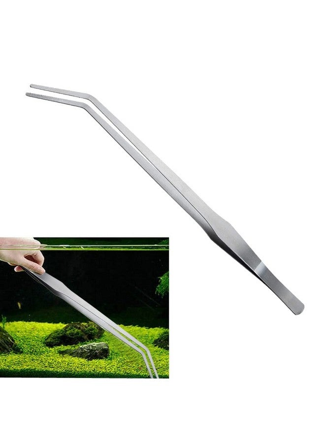 Western Era Aquarium 27Cm Curved Tweezer, Good For Saltwater & Freshwater, Excellent Flexibility, Effectively Resist Rust, Durable,Sustainable Use, For Insects,Snakes,Lizards Spider,Ball Python,Gecko - Image 1