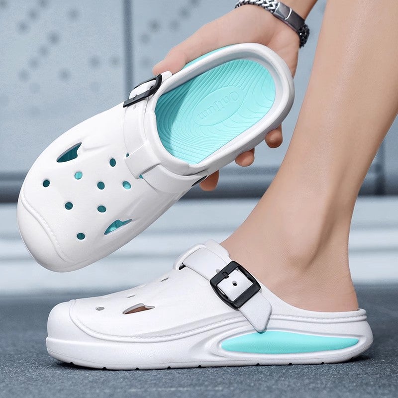 Eva Clogs Men'S Summer Outdoor Wear Non-Slip Toe Sandals Men'S Thick-Soled Casual Beach Sandals - Image 5
