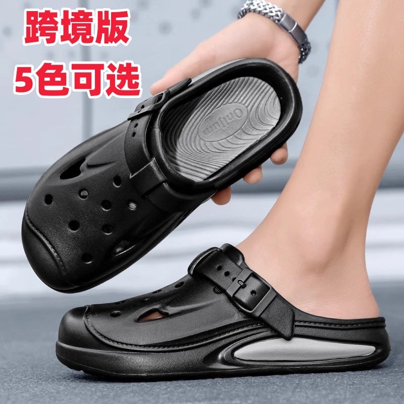 Eva Clogs Men'S Summer Outdoor Wear Non-Slip Toe Sandals Men'S Thick-Soled Casual Beach Sandals - Image 3