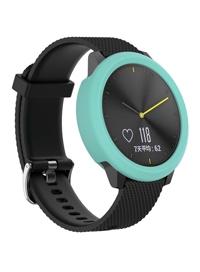 Voberry Protective Case Cover For Garmin Vivomove HR Teal - Image 3