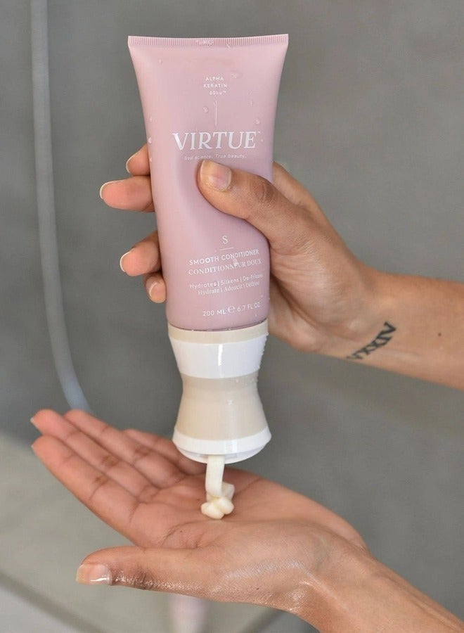 VIRTUE Smooth Conditioner 200ml - Frizz Control & Nourishment for Silky Hair - Image 5