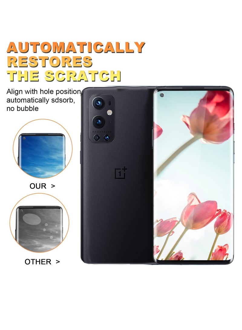 Excefore 2+2 Compatible OnePlus 10 Pro Screen Protectors + Camera Lens Protectors, HD 3D Full Coverage Clarity 9H Premium Tempered Glass  - Image 5