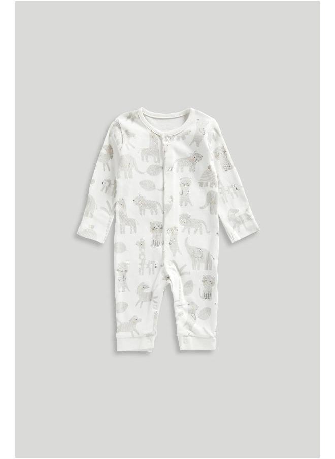 mothercare My First Footless Sleepsuits - 3 Pack  - Image 3