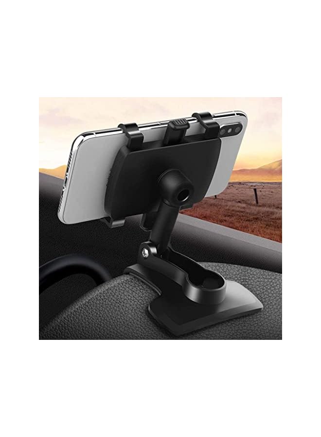 ECVV Dashboard Phone Clip Holder for Car,360 Degrees Rotation Cellphone Mount with Number Stickers,Suitable for 4 to 6 inch Smartphones - Image 5