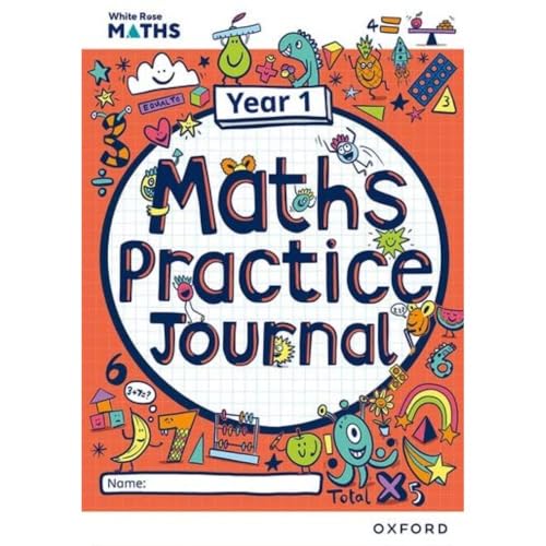 White Rose Maths Practice Journals Year 1 Workbook Single Copy
