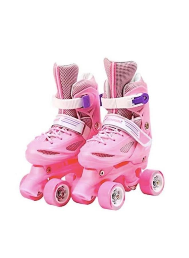 Loquat Kids Unisex Four Wheel Roller Skating Shoes S (31-34)cm - Image 2