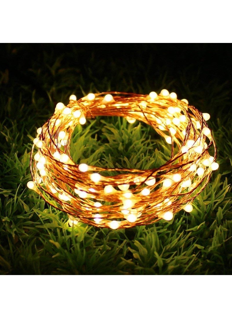 Generic Crystal Zone Copper Fairy String Lights with USB Cable for Home Decoration 5 Meters 50 led Bulbs Pack of 1  - Image 4