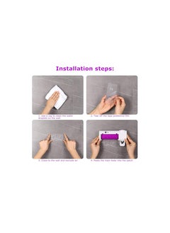 Generic Toothbrush Sanitizer Uvc Toothbrush Holder Wall Toothbrush Holders Organizer For Bathroom  - Image 3