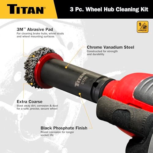 Titan 51798 Wheel Hub Cleaning Kit - Image 4