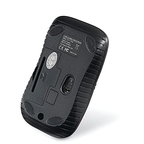 Verbatim Wireless Notebook Optical Mouse, Commuter Series – Matte Red - Image 4