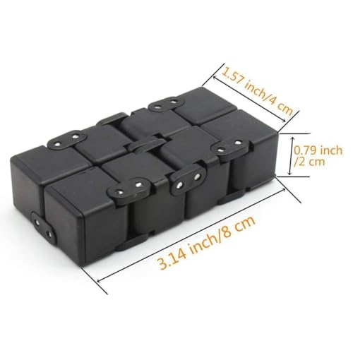 Shivsoft Infinity Cube/Magic Cube for Anxiety & Stress Relief-Assorted - Image 4