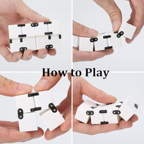 Shivsoft Infinity Cube/Magic Cube for Anxiety & Stress Relief-Assorted - Image 5