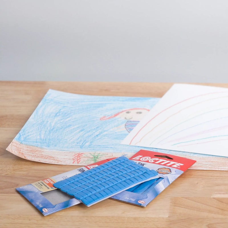 Loctite 1865809 Fun-Tak Mounting Tabs, 2 oz, Blue (12-Pack) - Image 5