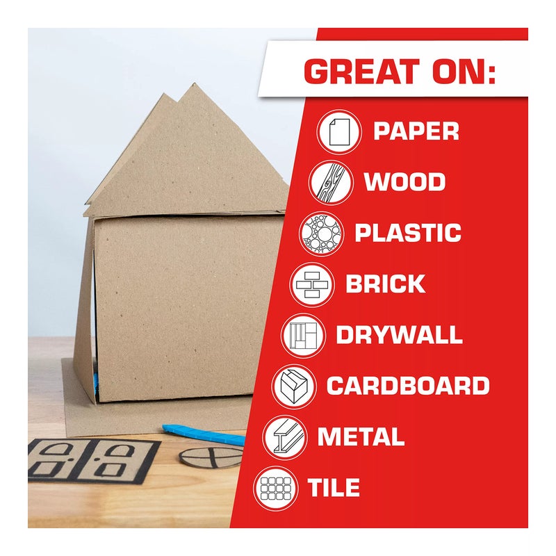 Loctite 1865809 Fun-Tak Mounting Tabs, 2 oz, Blue (12-Pack) - Image 3