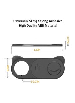 Y&D Webcam Cover Slide Ultra-Thin for Laptop, MacBook Pro, iMac, iMac Mini, iPad Computer Web Camera Protecting Your Privacy Security  - Image 2