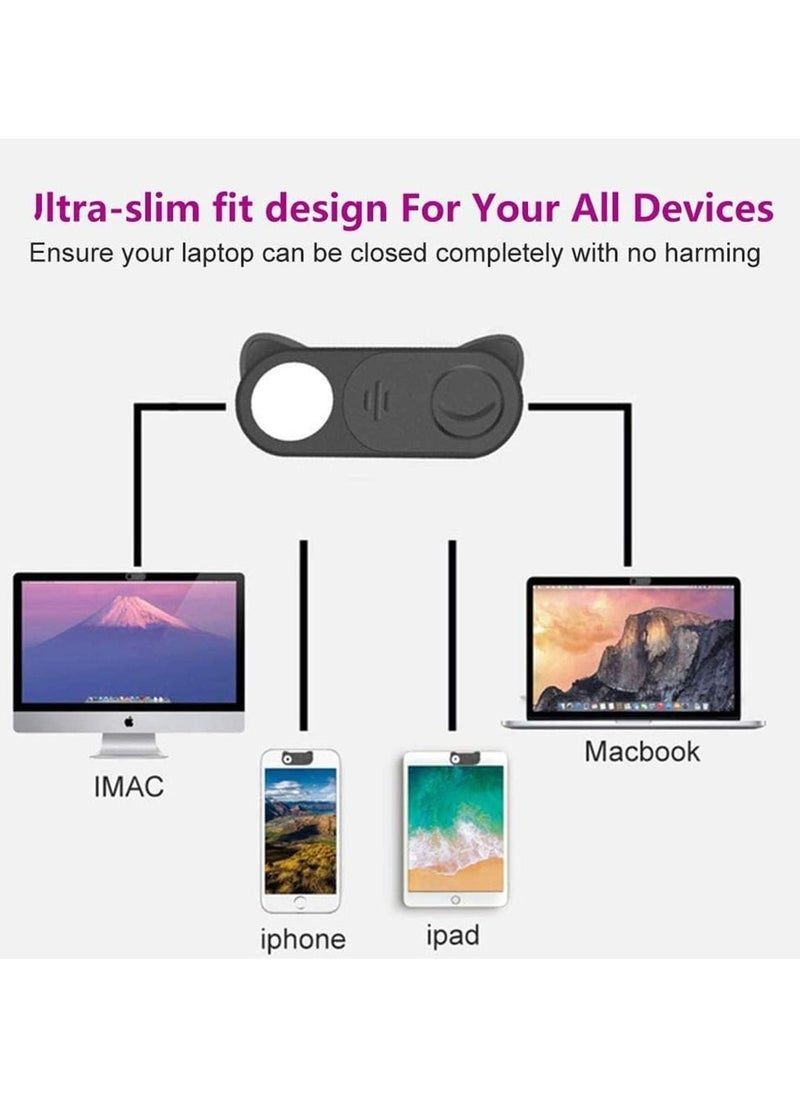Y&D - Webcam Cover Slide Ultra-Thin for Laptop, MacBook Pro, iMac, iMac Mini, iPad Computer Web Camera Protecting Your Privacy Security - Image 1