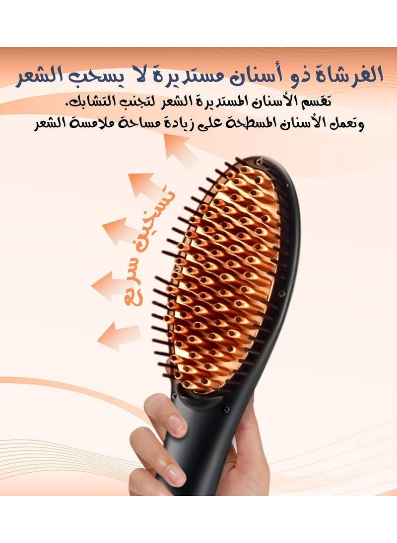 هوم جولد فرشاة مجفف للشعر، 57 وات، تشمل التجفيف والتمشيط لجميع أنواع الشعر، HG-053 - Image 3