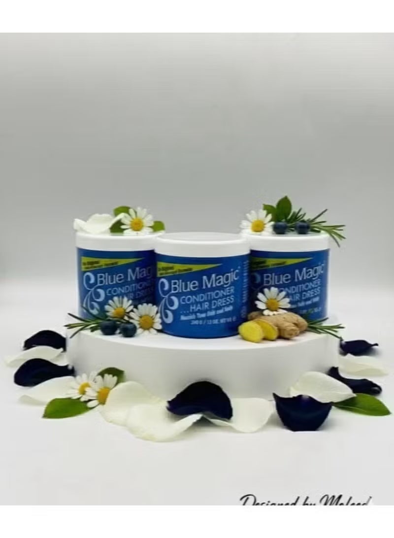بلو ماجيك بلسم الشعر بتركيبة مضادة للتكسر 3 قطع