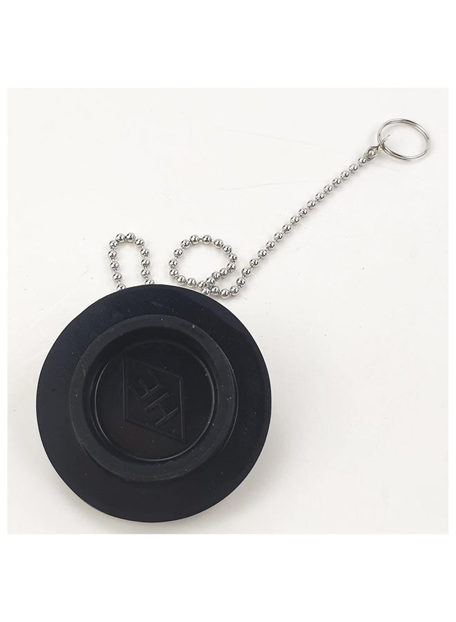 Home Pro سماعة حوض المطبخ Home Pro مزود بسدادة حوض الاستحمام 75 مم/50 مم فضي - Image 2