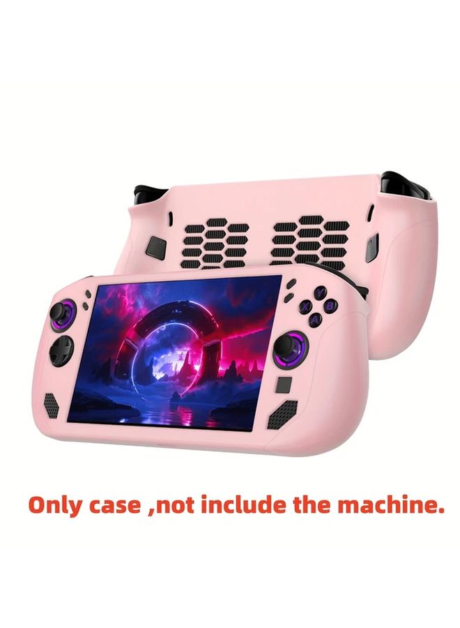 Pink Protective Case For Lenovo Legion Go S Silicone Anti Drop Full Coverage Soft Shell - Image 1