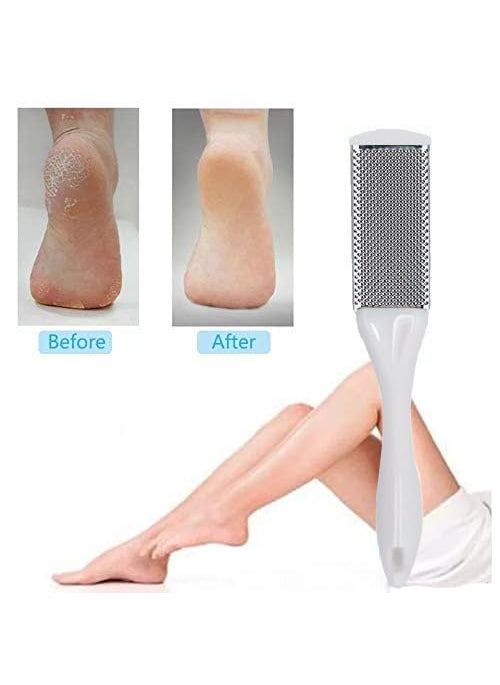 Prostuff.in Prostuffin Flexible Foot Rasps Scrubber With Dual Sided Pedicure Foot File For Heel Cleaning Callus Remover For Home Use Multicolour 1 Pcs  - Image 4