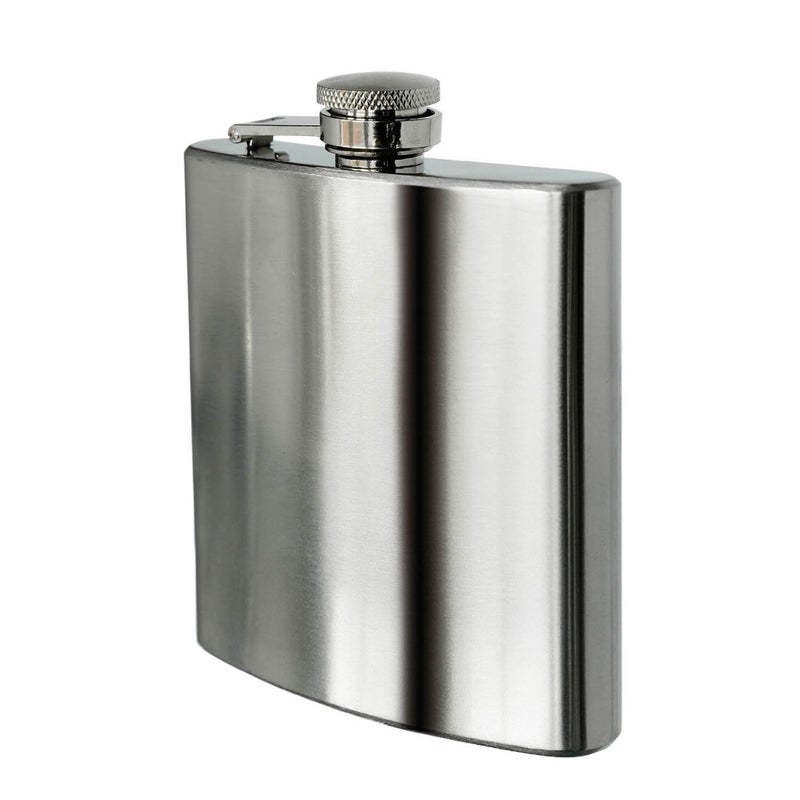 Anything & Everything Stainless Steel Plain Hip Flask 07 oz - Image 5