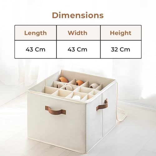 Home Essentials HomeEssentials Multipurpose Transparent Storage Box with Handles – Clear, Foldable Organizer for Blankets, Comforters, Clothes, Shoes & Bedroom Storage. (Pack of 2) - Image 2