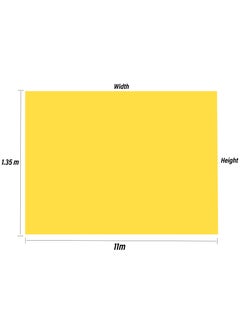 Coopic COOPIC 1.35M X 11M Light Yellow Color Background Backdrop Paper for Photo Studio Portrait Seamless Collapsible Photography Background Backdrop Classic Fashion for Studio Professional Photographer  - Image 4