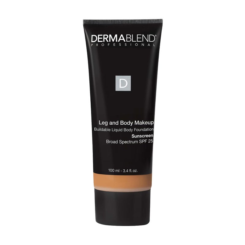 Dermablend Leg and Body Makeup Foundation with SPF 25, 40W Medium Golden, 3.4 Fl. Oz. - Image 1