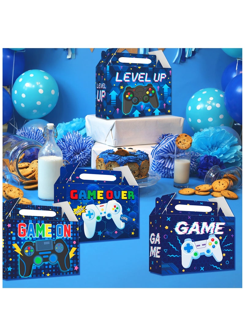 FRUITFUL PARTY - Video Game Party Boxes, 24pcs Gaming Treat Boxes Game Goodie Boxes Video Game Candy Boxes for Video Game Birthday Decorations Party Favors - Image 1