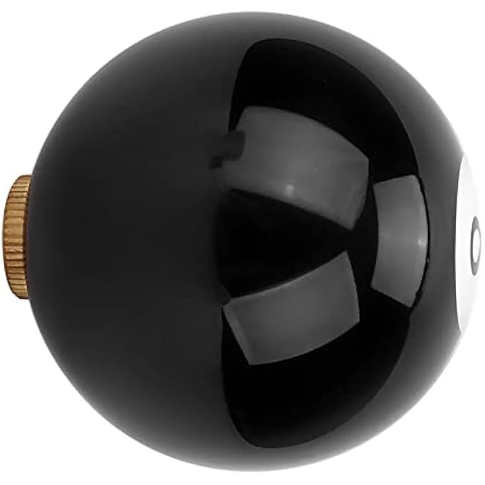 rayihni LUJOSO BLACK GEGAJE BALL BALLS Easily to Install the Elegant Appearance of Acrylic Universal Cars 1 Gear for Car Enthusiasts - Image 4
