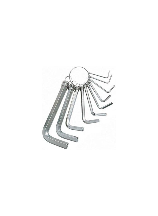 Chrome Hex Key Set