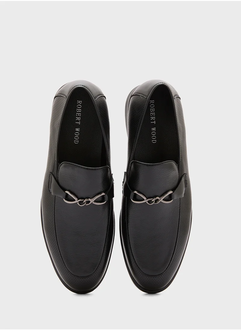 روبرت وود Trim Detail Formal Slip Ons