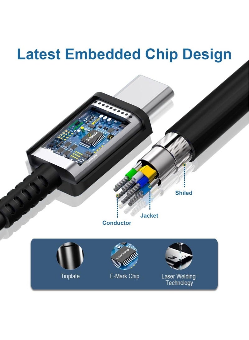 شاحن سريع 25 واط USB C لسامسونج، شاحن جدار USB C مع كابل USB C بطول 2 متر لهاتف سامسونج جالاكسي S23 ألترا/S23+/S23/S22 ألترا/S22+/S22/S21 ألترا/S21+/S21/S20 - Image 4