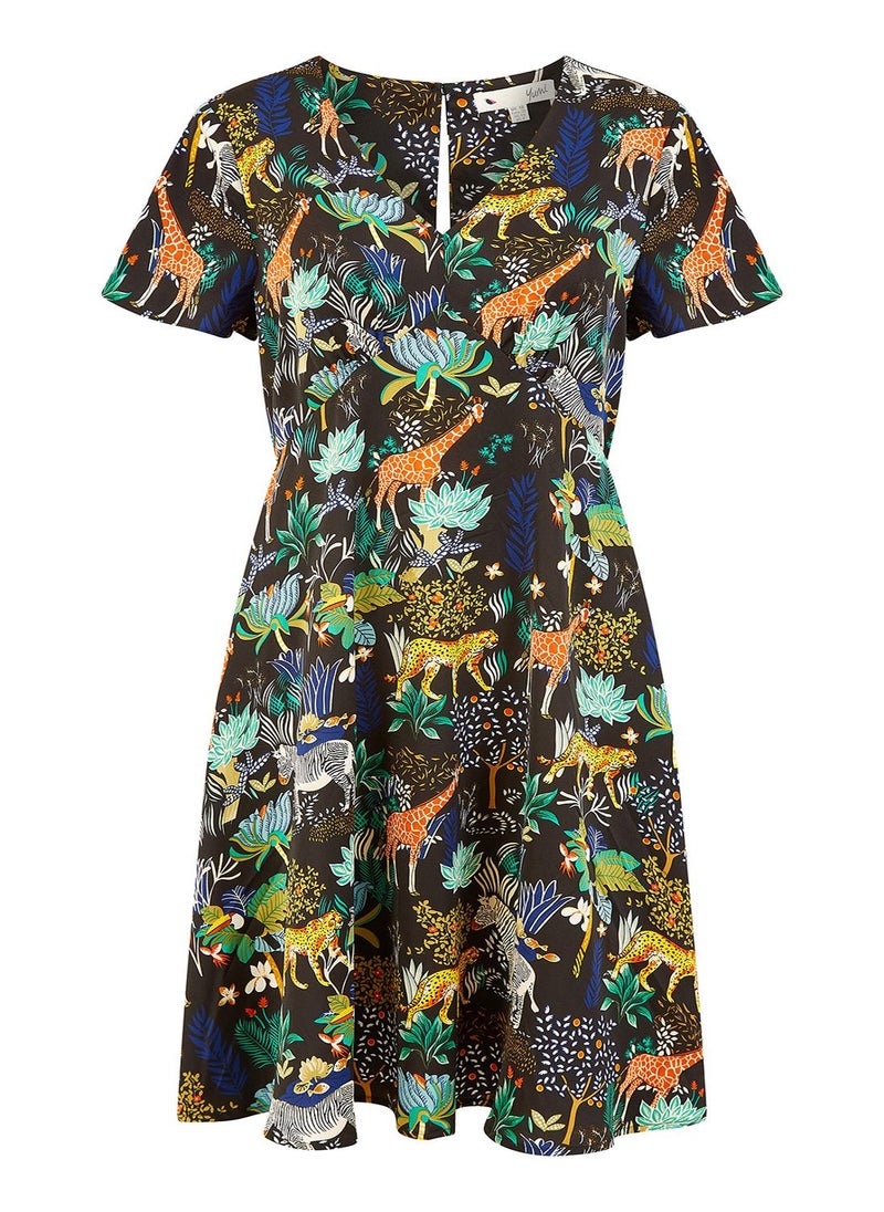 يامي فستان بطبعة حيوانات - Image 4