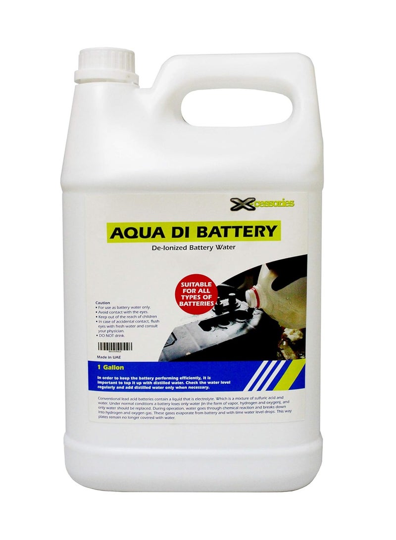 XCESSORIES ماء بطارية ديونيزيد أكوا من إكسسوريز، 1 جالون