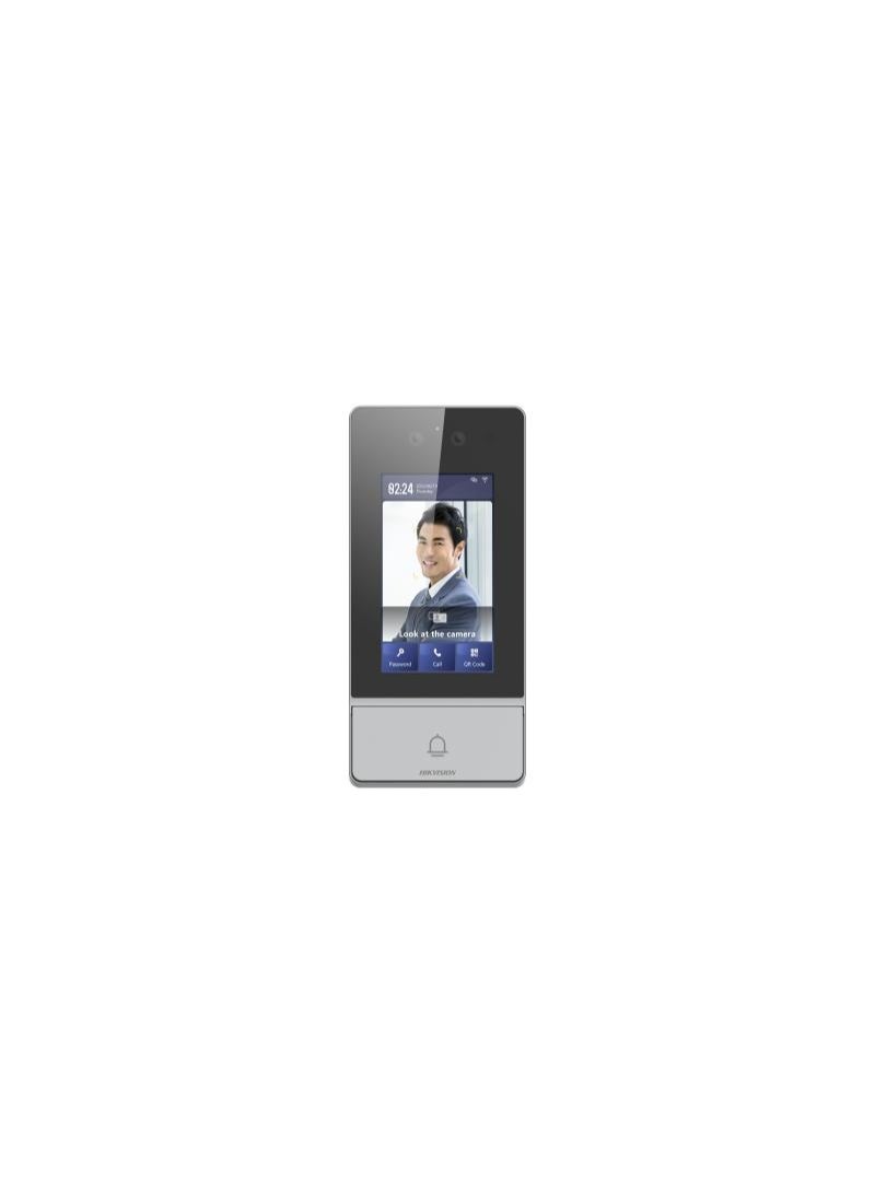 HIKVISION DS-KV9503-WBE1 Metal Vandal-Resistant Facial Recognition IP Villa Door Station - Image 1